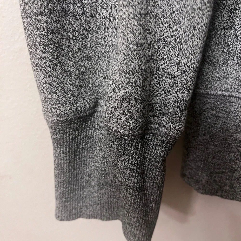 Vintage OP Gray Full-Zip Sweater with Hood 310